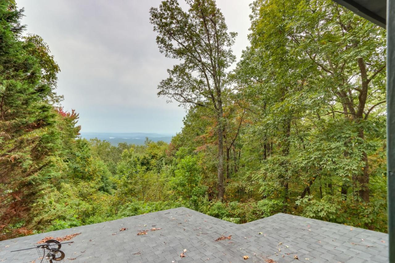 Mountaintop Ellijay Cabin With Private Hot Tub Luaran gambar
