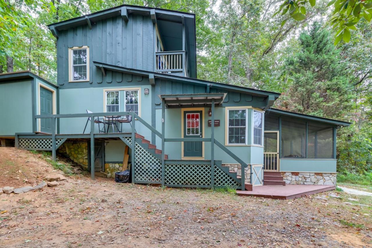 Mountaintop Ellijay Cabin With Private Hot Tub Luaran gambar