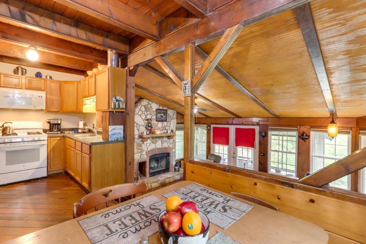 Mountaintop Ellijay Cabin With Private Hot Tub Luaran gambar