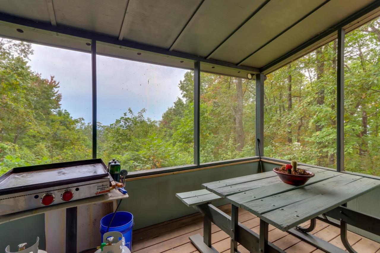 Mountaintop Ellijay Cabin With Private Hot Tub Luaran gambar