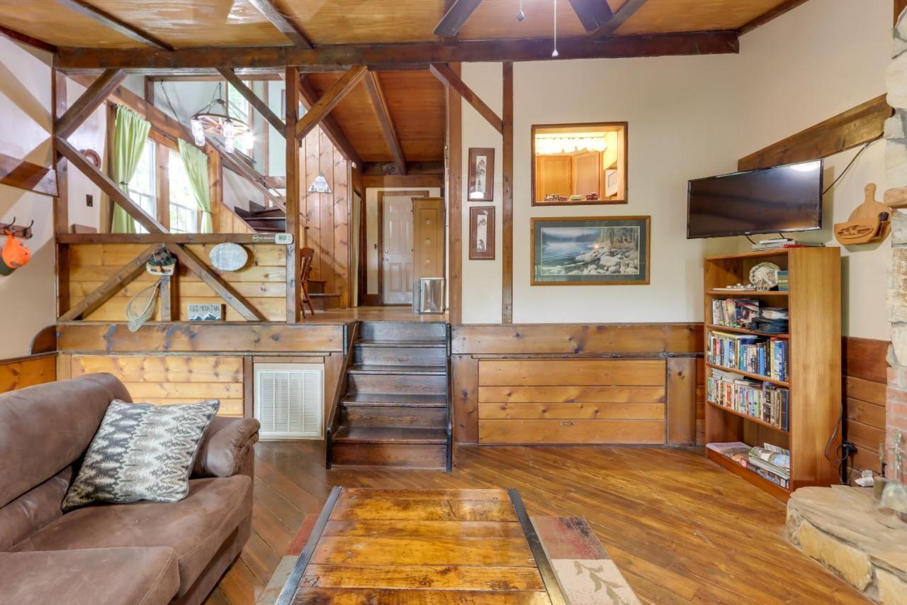 Mountaintop Ellijay Cabin With Private Hot Tub Luaran gambar